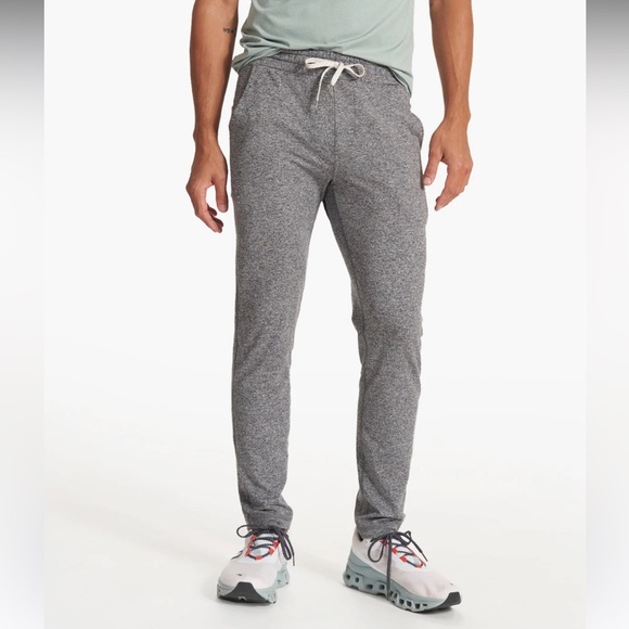 Vuori Ponto Performance Pants Gray Size XL - Picture 2 of 8